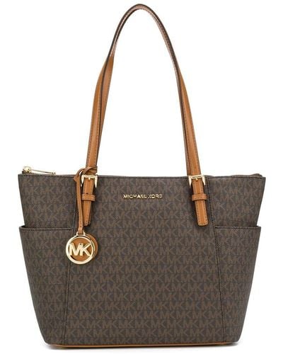 Michael Kors Jet Set Tote Bag - Brown