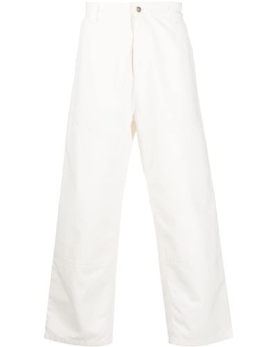 Carhartt Wide-panel Cotton Pants - White