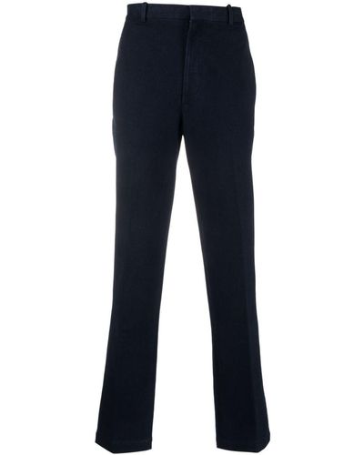 Circolo 1901 Straight-leg Cotton Pants - Blue