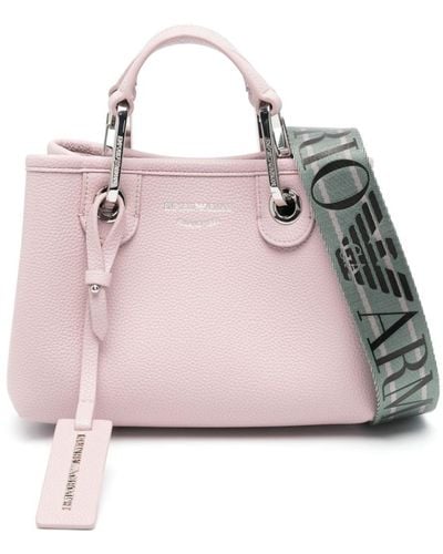 Emporio Armani Myea Mini Shopping Bag - Pink