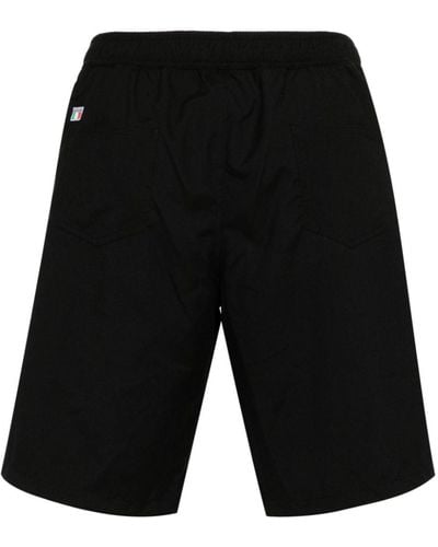 Gcds Logo-print Swim Shorts - Black