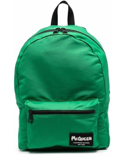 Alexander McQueen Metropolitan Backpack - Green