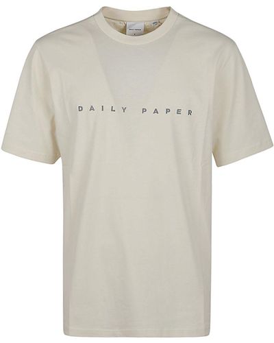 Daily Paper T-shirt Etype SS Tee Syrup Brown bij Rico Moda