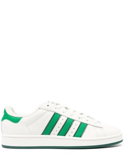 adidas Campus 00s Leather Sneakers - Green