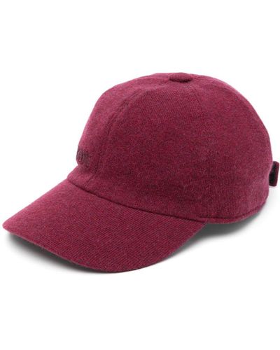 Missoni Cashmere Baseball Cap - Red