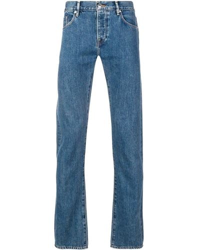 Burberry Straight Jeans Denim - Blue