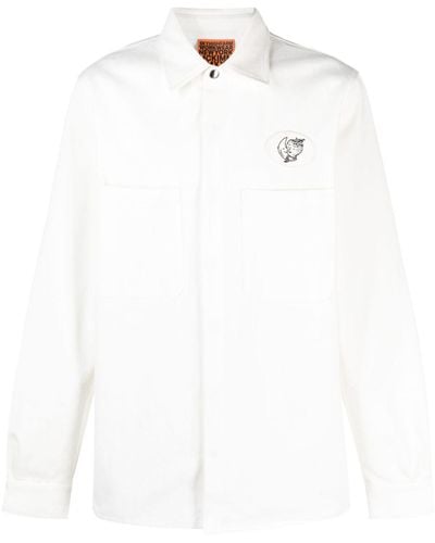 Sky High Farm Camicia In Cotone - Bianco
