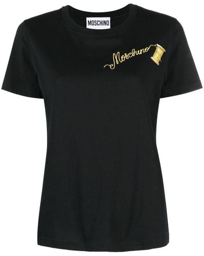 Moschino T-shirt con stampa - Nero