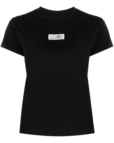 MM6 by Maison Martin Margiela | T-shirt logo | female | NERO | L