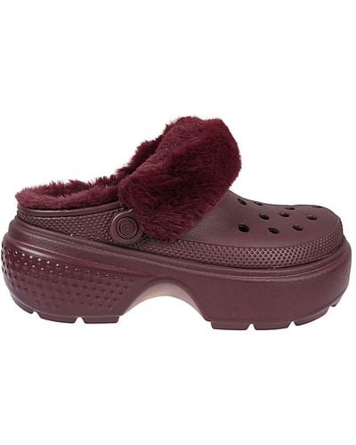 Crocs™ Stomp Lined Clog - Red