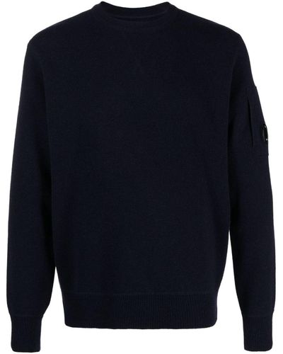 C.P. Company Wool Sweatshirt - Blue