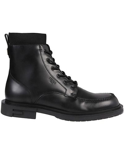 Fendi Leather Boot - Black