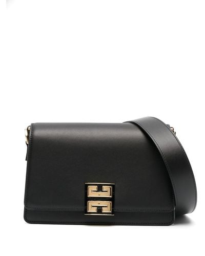 Givenchy 4g Leather Crossbody Bag - Black