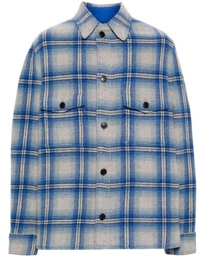 Isabel Marant Shirt With Checked Pattern - Blue