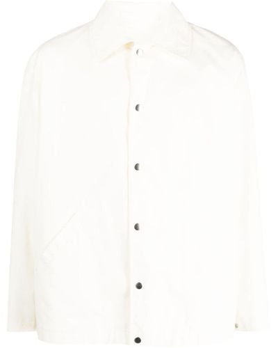 Jil Sander Logo Jacket - White