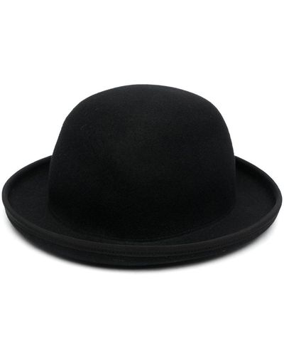 Forte Forte Wool Bowler Hat - Black