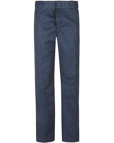 Dickies Construct Cotton Blend Trousers - Blue