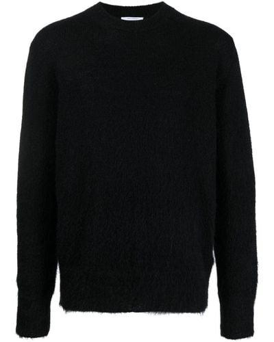 Off-White c/o Virgil Abloh Arrow Intarsia Crew-neck Sweater - Black