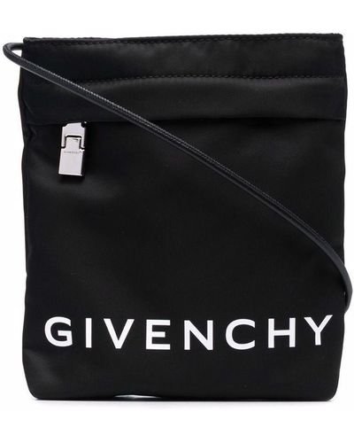 Givenchy Logo Small Crossbody Bag - Black