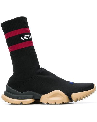 Vetements X Reebok Classic Sock Trainers - Black