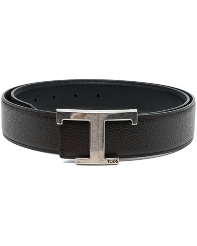 Tod's Logo Belt - Black