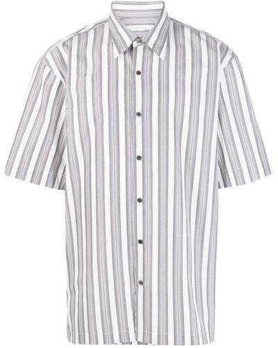 Dries Van Noten Striped Shirt - White