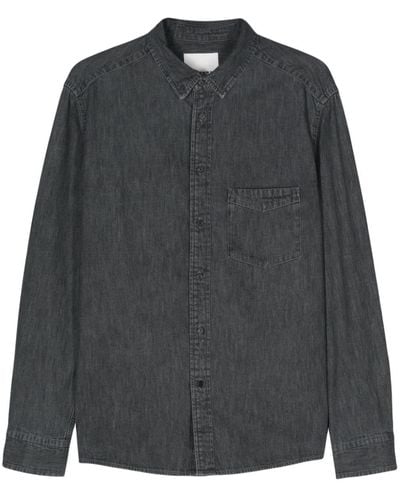Isabel Marant Regular Cotton Shirt - Black