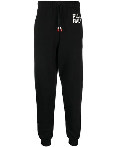 Peuterey Logo Cotton Sweatpants - Black