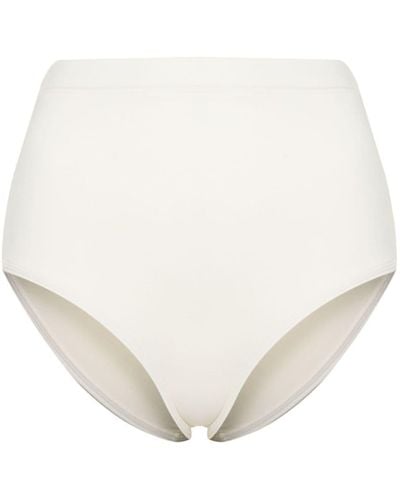 Jil Sander High-waisted Bikini Bottoms - Natural