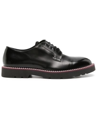 Paul Smith Ras Leather Derby Shoes - Black