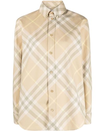 Burberry Camicia Vintage Check - Neutro