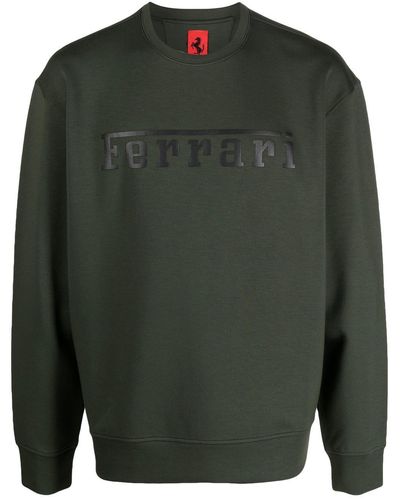 Ferrari Sweatshirt With Logo - Green