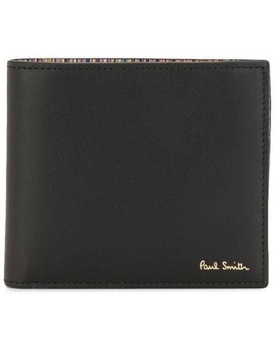 Paul Smith Logo Leather Wallet - Pink