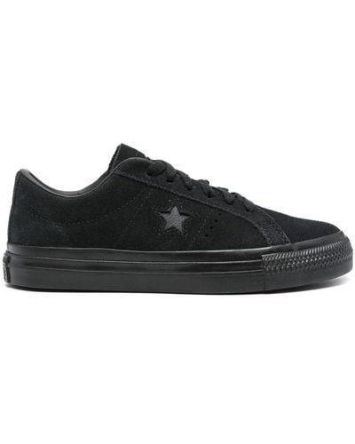Converse One Star Pro Suede Sneakers - Black