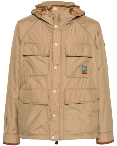 3 MONCLER GRENOBLE Rutor hooded padded jacket - Neutro