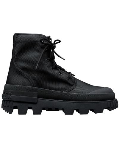 Moncler Hyke Desetrix Lace-up Boots - Black