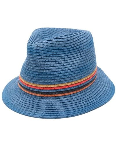 Paul Smith Fedora Hat - Blue