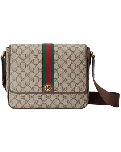 Gucci Medium Ophidia Messenger Bag - Natural