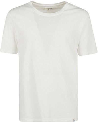 Merz B. Schwanen T-shirt in cotone organico - Bianco