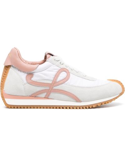 Loewe Sneakers Basket Flow Runner - Bianco