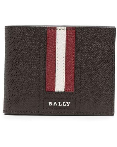 Bally Logoed Wallet - White