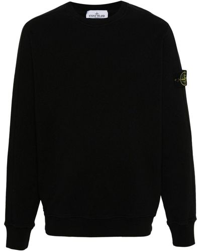 Stone Island Crewneck Sweatshirt - Black