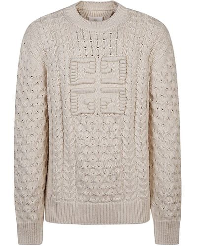 Givenchy Cotton Blend Sweater - Gray