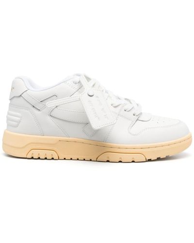 Off-White c/o Virgil Abloh Out Of Office Lace-Up Trainers - White