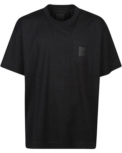 Givenchy Cotton T-shirt With Print - Black