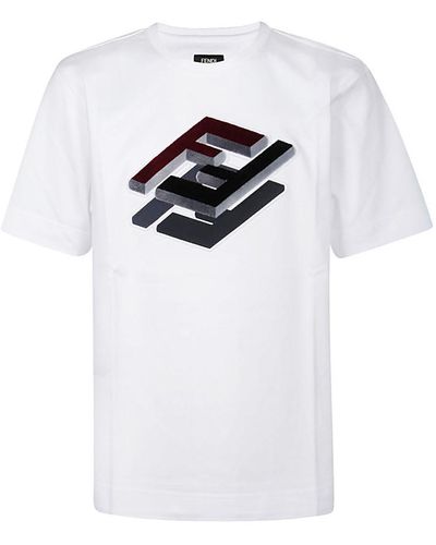 T-shirt Fendi da uomo | Sconto online fino al 40% | Lyst