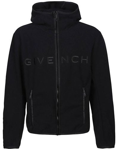 Givenchy Giubbino con logo polar - Blu