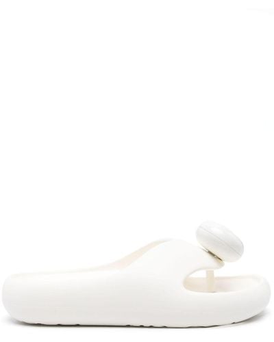 Loewe Foam Thong Sandals - White