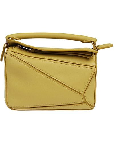 Loewe 'puzzle' Mini Bag - Yellow