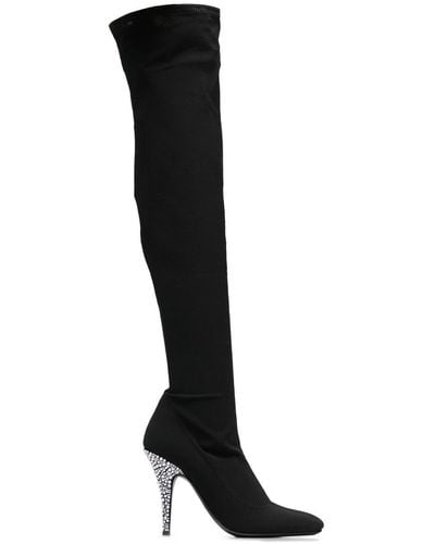 Giuseppe Zanotti Calixtee Cuissarde 110mm Thigh-high Boots - Black